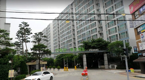 화성 진안 사업지 옆에 위치한 '신동탄 푸르지오' 전경. ⓒ 프라임경제