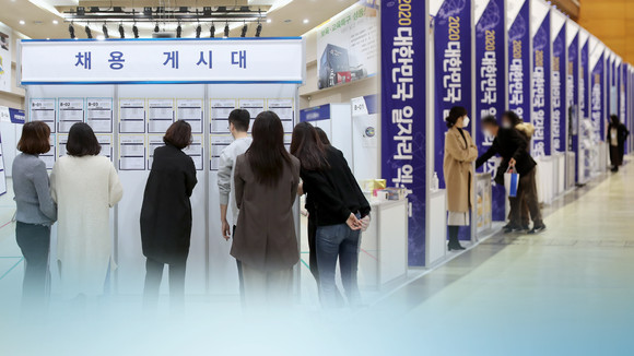 지난 5일, 한국경제연구원이 리서치앤리서치에 의뢰해 조사한 '2021년 하반기 신규채용 계획' 결과에 따르면, 대기업의 67.8%는 하반기 신규채용 계획이 미정이거나 하지 않을 것이라고 답했다. ⓒ 연합뉴스