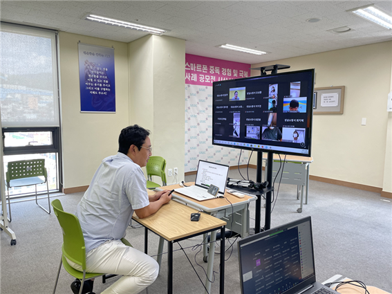 센터는 지난 8일 온라인으로 '정신과적 위기대응 현장에서 중독문제가 있는 대상자에 대한 개입' 교육을 진행했다. ⓒ 성남시중독관리통합지원센터