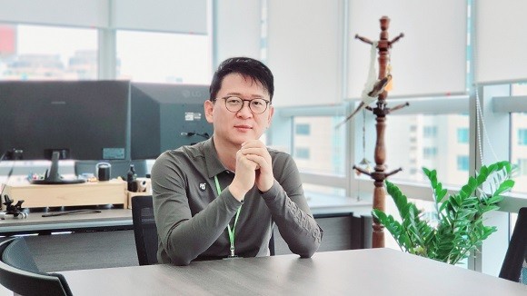 이용만 다온크리에이티브 대표는 회계사 출신의 웹툰 사업가로, 이력이 다소 이색적이다. = 이인애 기자