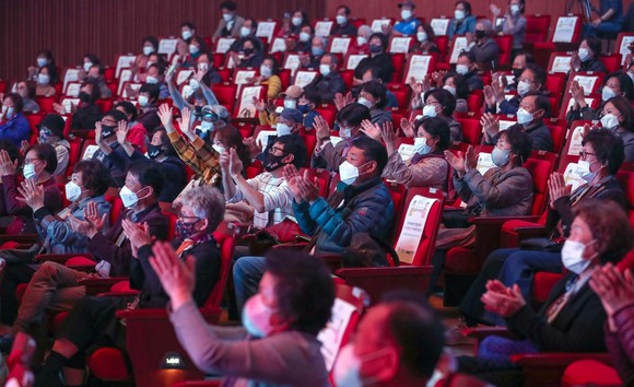 지난 20일 도청 문예회관 대강당에서 열린 '함께 만들어가는 충남혁신도시 공감콘서트' 개최 모습. ⓒ 충남도