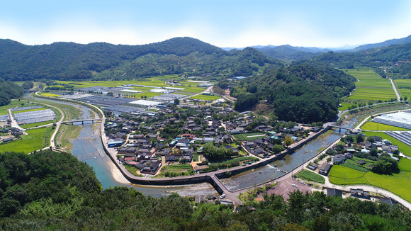 남사예담촌 전경. ⓒ 산청군