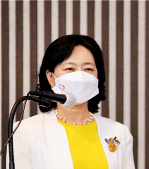 정혜선 한국보건안전단체총연합회 회장. ⓒ 한국보건안전단체총연합회