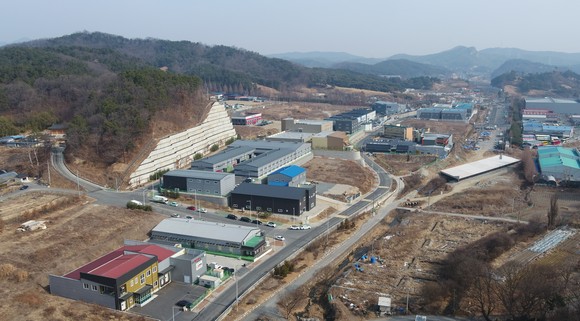계룡 제2산업단지 전경. ⓒ 계룡시