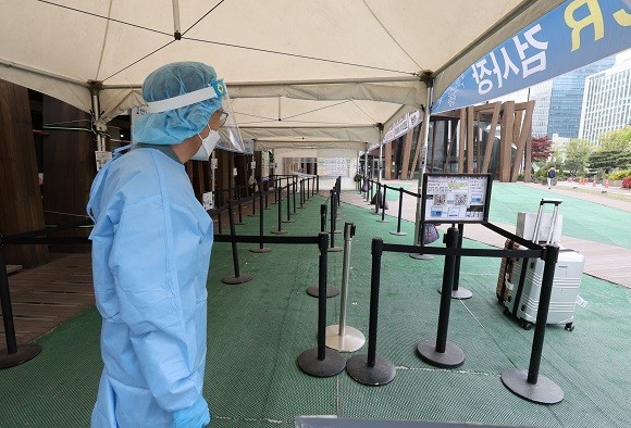 질병관리청 중앙방역대책본부가 21일 0시 기준 코로나19 신규 확진자가 9310명 발생했다고 밝혔다. ⓒ 연합뉴스