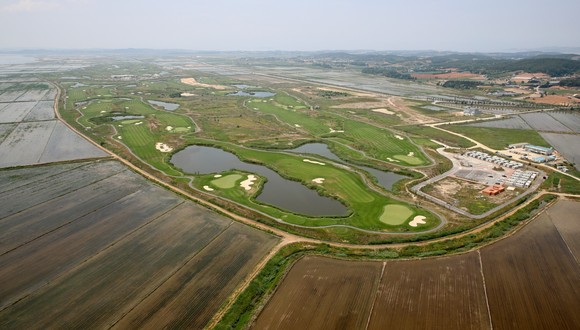 태안기업도시 항공사진. ⓒ 태안군