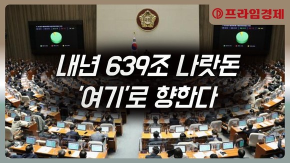 [AI뉴스룸] 내년 예산 639조…순감에도 '지역구 챙기기'