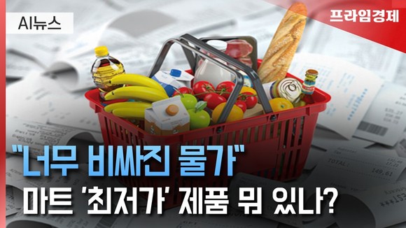 [AI뉴스룸] 고물가 시대, 대형마트 '최저가 프로젝트' 나서