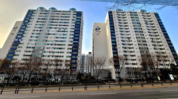 강남 삼성동 서광아파트 전경. ⓒ 서광아파트 리모델링 추진위원회