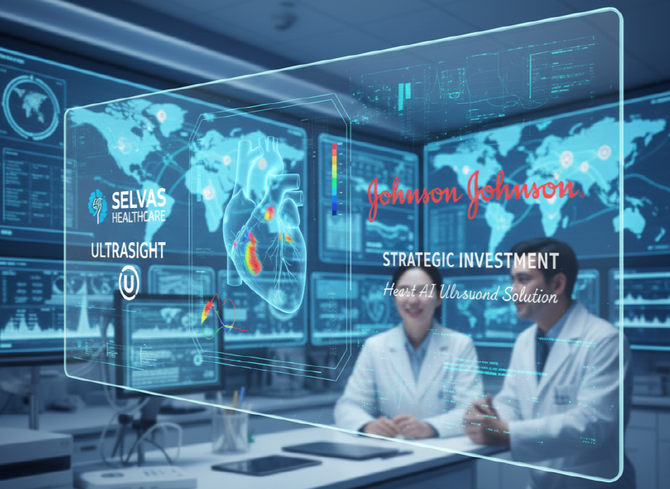 [단독] J&J, 셀바스헬스케어에 1억 달러 '베팅'...차세대 AI 초음파 솔루... - 뉴스 썸네일 이미지