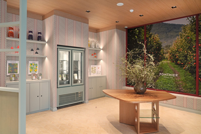 메종드구르메 부티크 존 전경. ⓒ LF푸드