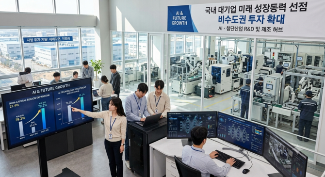 고환율·고물가 장기화에도 대기업들의 투자 기조는 크게 흔들리지 않은 것으로 나타났다. ⓒ 제미나이 생성 이미지
