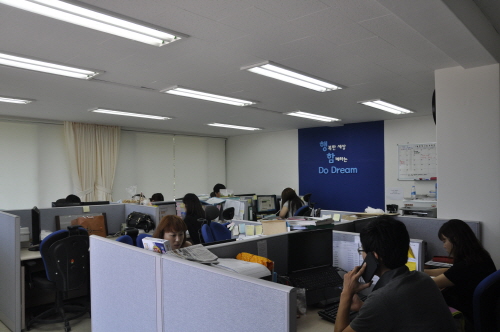 전주대학교 교내에 있는 두드림 사무실 전경. = 임혜현 기자