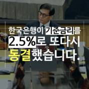 [숏폼] 한은 기준금리 2.50% 또 동결…집값, 가계대출 불안 여전
