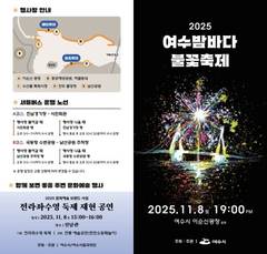 [포토] 여수시 '2025 여수밤바다 불꽃축제' 안전 총력