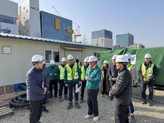 대구도시개발공사, CEO·외부전문가 동절기 사업장 합동점검 실시