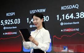 코스피, 外人·기관 '사자'에 급등 '5900선 회복'