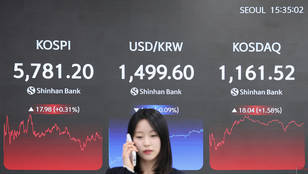 코스피, 중동 리스크 완화 기대에 '5780선 상승'…코스닥 1.58%↑