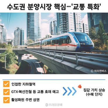 [카드] 비규제지역 수혜 단지 '눈길'…역세권은 기본, 호재는 덤