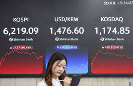 코스피, 중동 불확실성에도 실적 기대에 '6200선 회복'…코스닥 0.41%↑