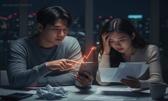 주담대 금리 4.34% '2년4개월만 최고치'