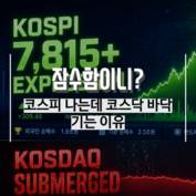 [숏폼] '잠수함이니?' 코스피 나는데 코스닥 바닥 기는 이유