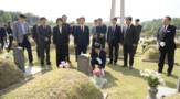 김대중 전남광주통합교육감 예비후보, 5·18 묘역 참배하며 '민주교육' 강조