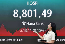 코스피, 급등·급락 반복한 롤러코스터 장세에도 '8800선 안착'…코스닥 2.29%↓