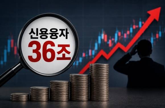 신용융자 36조 돌파…금감원, 증권사 경고