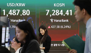 코스피, 반도체주 반등·저가 매수세 유입에 '7200선 '탈환'…코스닥 5.80%↑