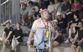 '품바의 신' 양재기, 보령머드축제 달군다…노을광장 열린무대 '웃음꽃'
