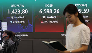 코스피, 美 반도체 훈풍·외국인 '사자'에 '6600선 턱밑'…코스닥 2.42%↑
