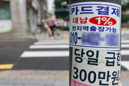 카드론 잔액 3개월째 감소…대환대출·리볼빙은 '증가'