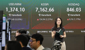 코스피, 반도체株 강세에 '7000선 사수'…코스닥 1.21%↑