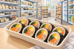 편의점 김밥 한 줄에 나트륨 하루 기준치 최대 70%