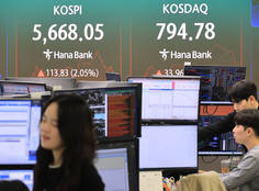 코스피, AI 투자 우려 완화·저가 매수세에 '5660선 회복'