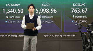 코스피, 삼전 주주환원 실망감·기관 매도에 '6000선 붕괴'…코스닥 2.34%↓