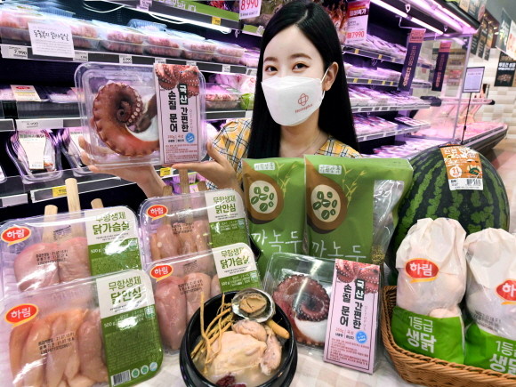홈플러스가 '중복'(21일)을 맞아 각종 보양식 레시피를 제안하고, 그에 맞는 신선한 식재료를 저렴하게 선보인다. © 홈플러스