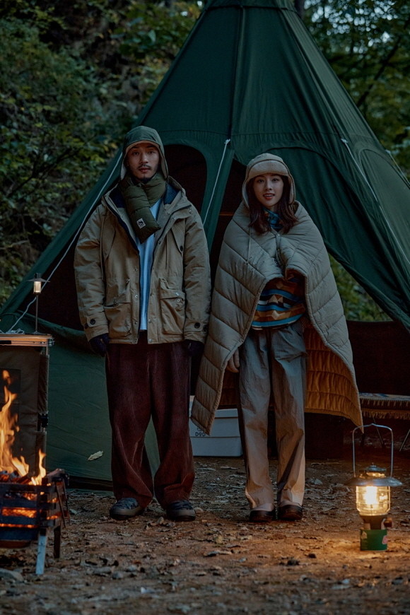 슈펜이 겨울을 맞아 '슈펜X밤켈' 협업 상품을 선보였다. © 이랜드