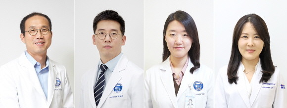 (왼쪽부터)분당차병원 정신건강의학과 이상혁∙박천일∙방민지 교수, 김현주 전임의. © 차병원