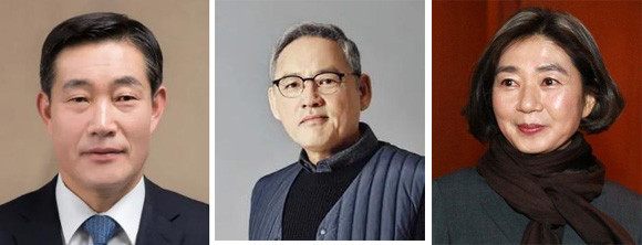 (왼쪽부터) 신원식 국방부 장관 후보자, 유인촌 문체부 장관 후보자, 김행 여가부 장관 후보자. ⓒ 대통령실