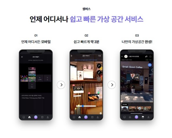 셀버스는 누구나 제작이 가능한 가상공간 서비스를 제공하고 있다. ⓒ 셀버스