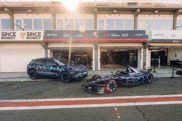 포르쉐 '카이엔 일렉트릭' 포뮬러 E 모터스포츠 기술 공개