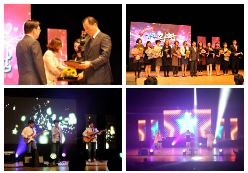 개막식에 이어 2부 행사에서 총 7개팀이 참여, 마음껏 끼를 발산하고 있다. = 김상준 기자