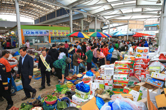 화순전통시장. ⓒ 화순군