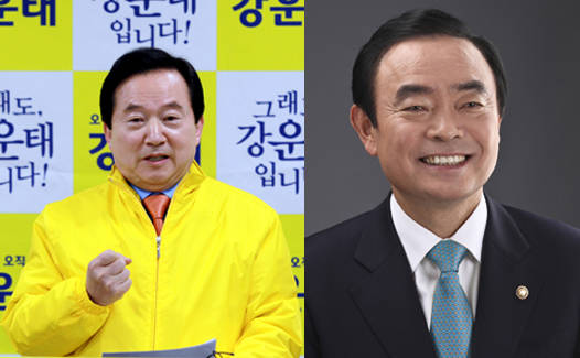 우측부터 강운태, 장병완 예비후보. ⓒ 프라임경제