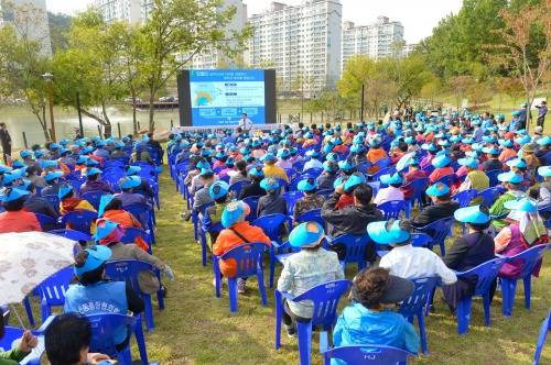 조충훈 순천시장은 이달 19일 삼산동 주민들과 '시민과의 대화'를 했다. ⓒ 순천시