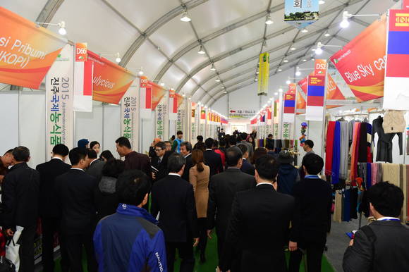 진주국제농식품박람회 실내부스. ⓒ 프라임경제