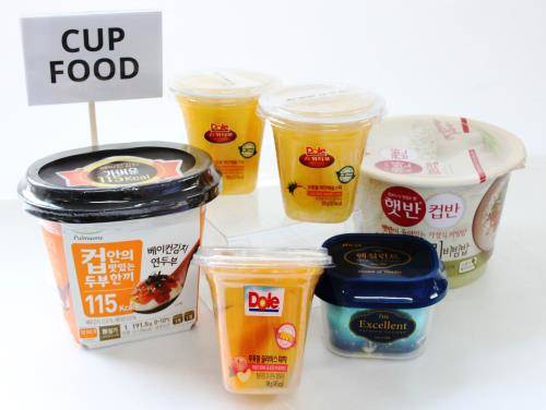 다양한 컵푸드 제품. ⓒ 돌코리아