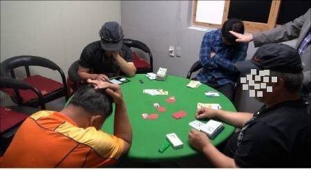 피해자 상대 사기도박 범행 현장. ⓒ 프라임경제